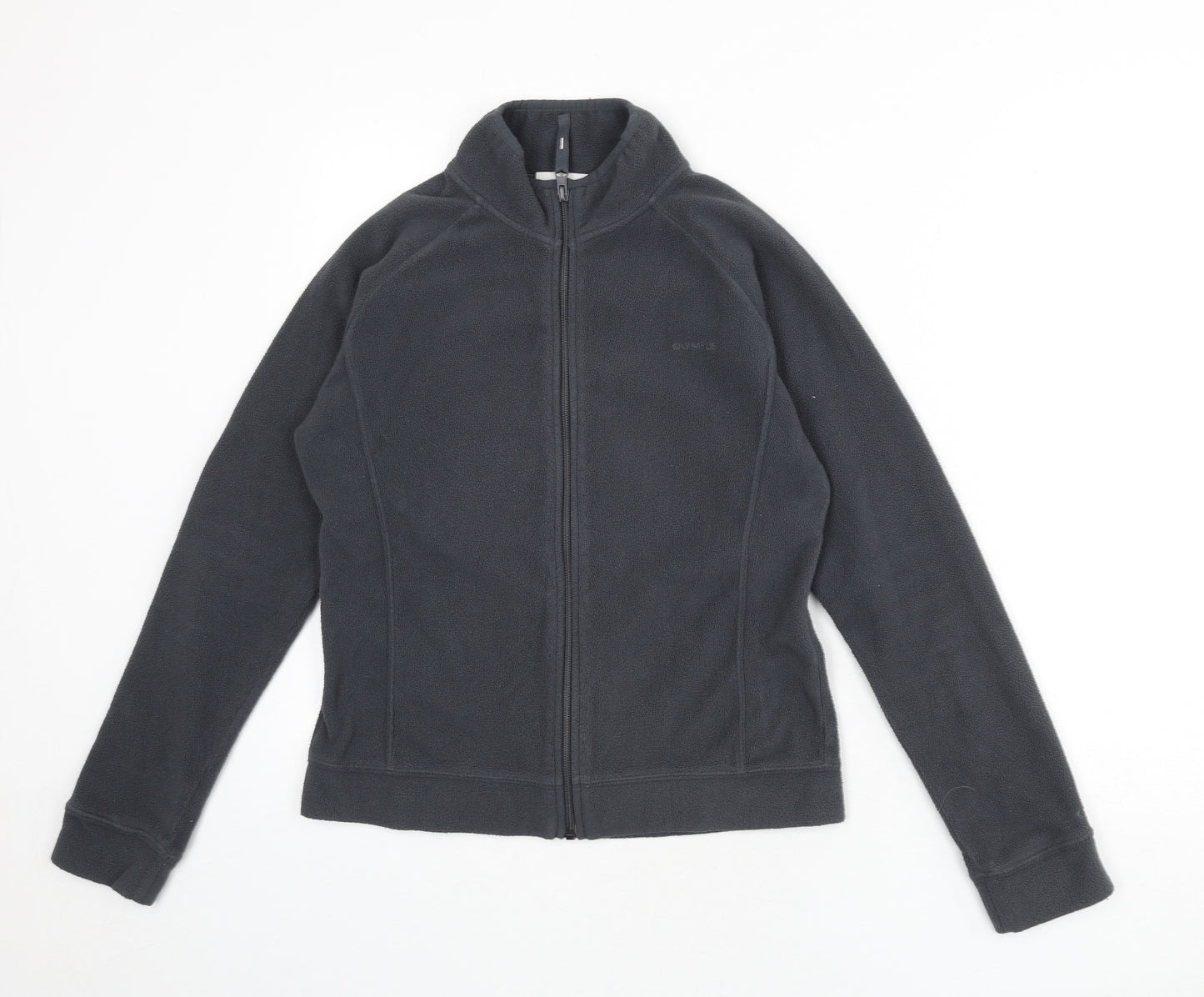 Olympus Womens Grey Jacket Size 8 Zip