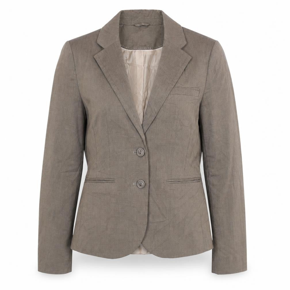 Next Womens Brown Polyester Jacket Blazer Size 6