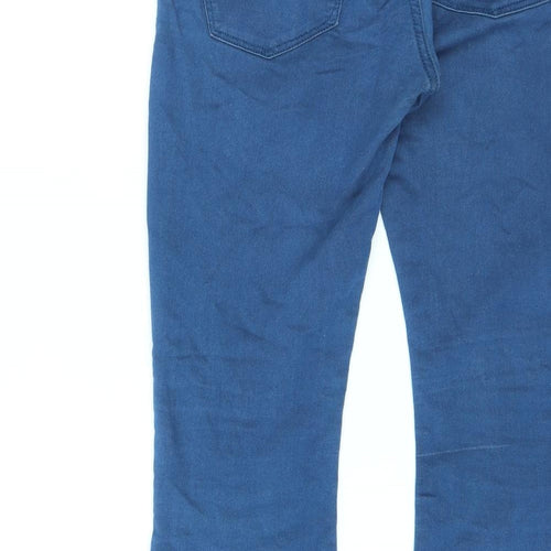 Gap Womens Blue Cotton Bootcut Jeans Size 32 in L29 in Regular Zip