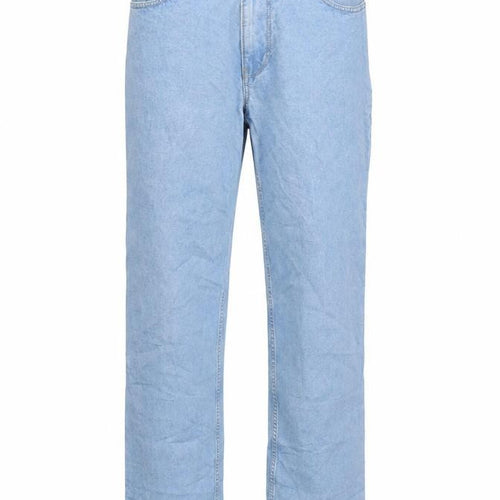 Killer Womens Blue Cotton Straight Jeans Size 36 in L33 in Regular Zip