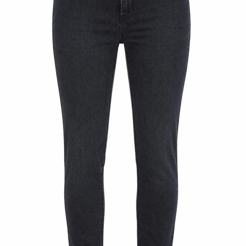 George Womens Black Cotton Skinny Jeans Size 10 L29 in Regular Zip - Super Skinny