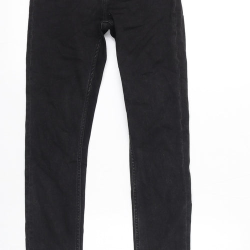 Weekday Womens Black Cotton Skinny Jeans Size 26 in L32 in Regular Zip