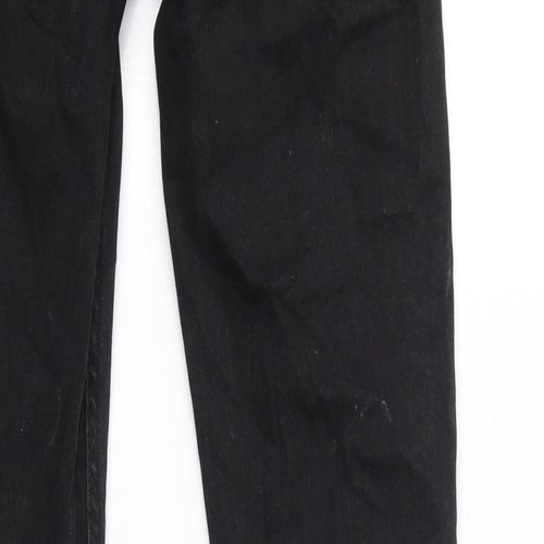 Weekday Womens Black Cotton Skinny Jeans Size 26 in L32 in Regular Zip