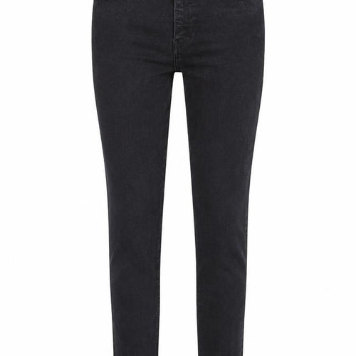 Topshop Womens Black Cotton Skinny Jeans Size 28 in L32 in Regular Zip