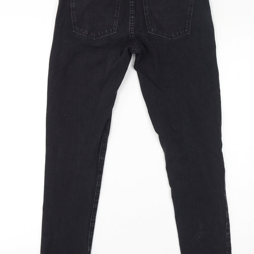 Gap Womens Black Cotton Skinny Jeans Size 27 in L27 in Regular Zip