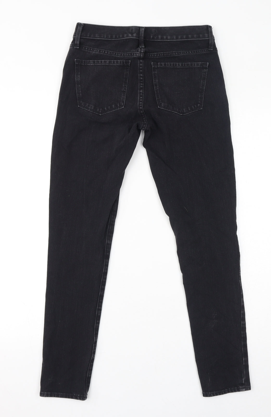 Gap Womens Black Cotton Skinny Jeans Size 27 in L27 in Regular Zip
