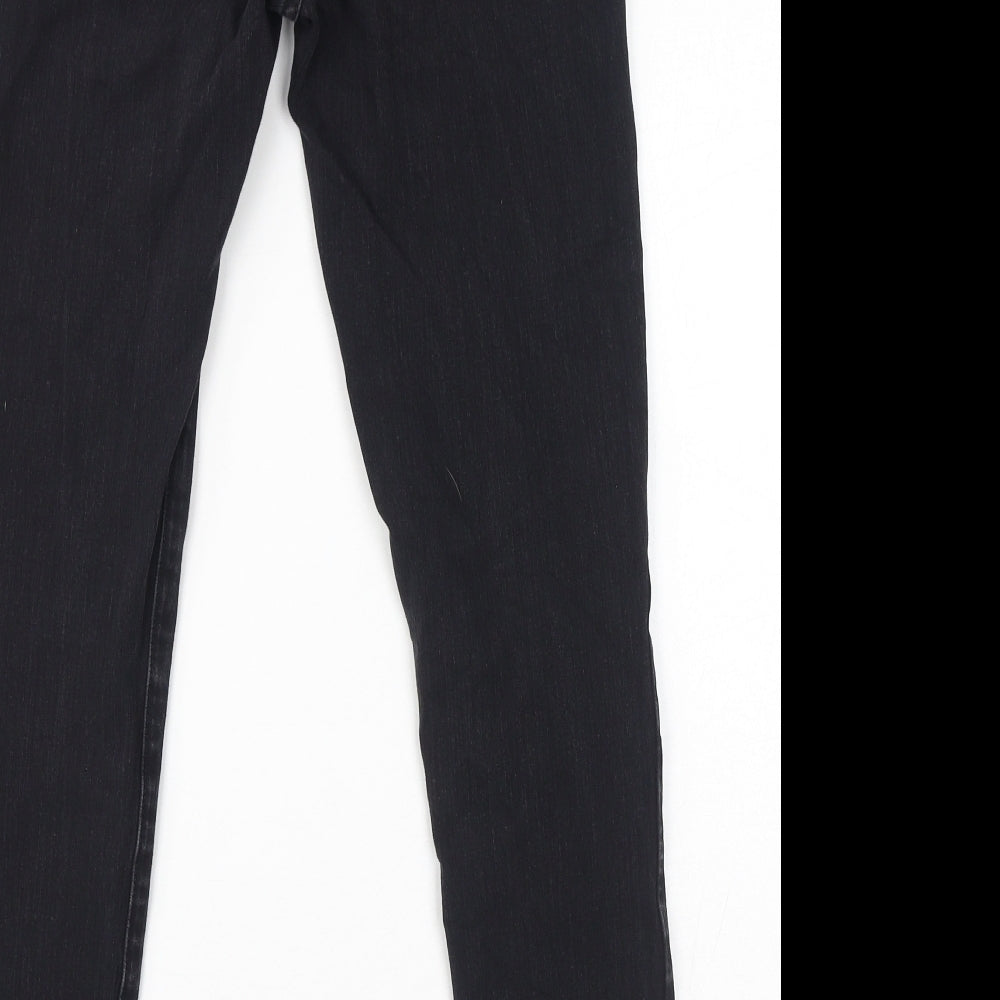 Gap Womens Black Cotton Skinny Jeans Size 27 in L27 in Regular Zip