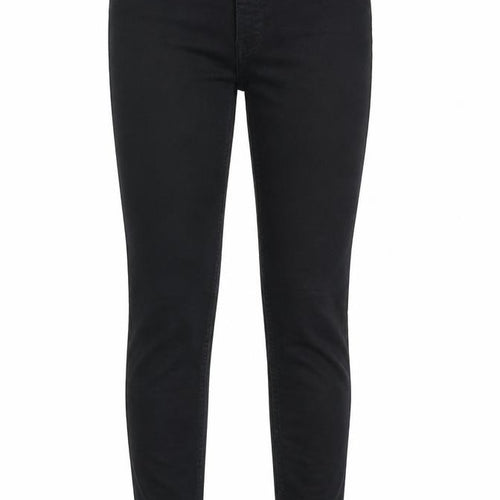 New Look Womens Black Cotton Skinny Jeans Size 10 L27 in Regular - Elastic waist
