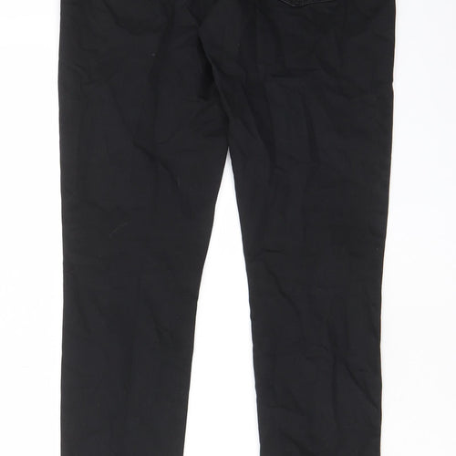 Gap Womens Black Cotton Skinny Jeans Size 27 in L29 in Regular Zip - Pockets, Belt Loops