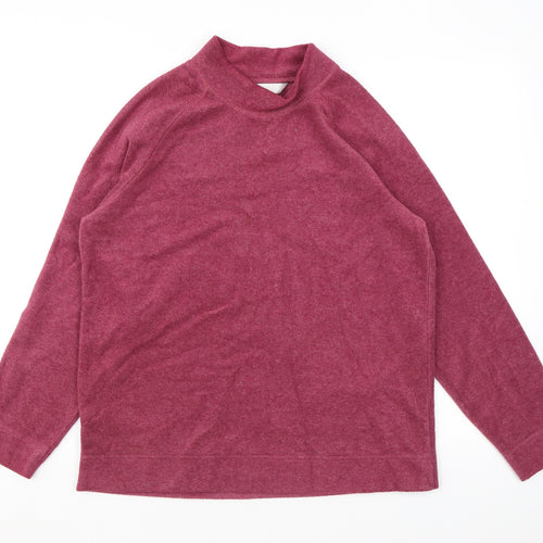 BHS Womens Pink Polyester Pullover Sweatshirt Size 14 Pullover