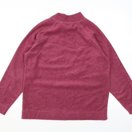 BHS Womens Pink Polyester Pullover Sweatshirt Size 14 Pullover