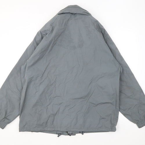 Trespass Mens Grey Anorak Coat Size L Zip