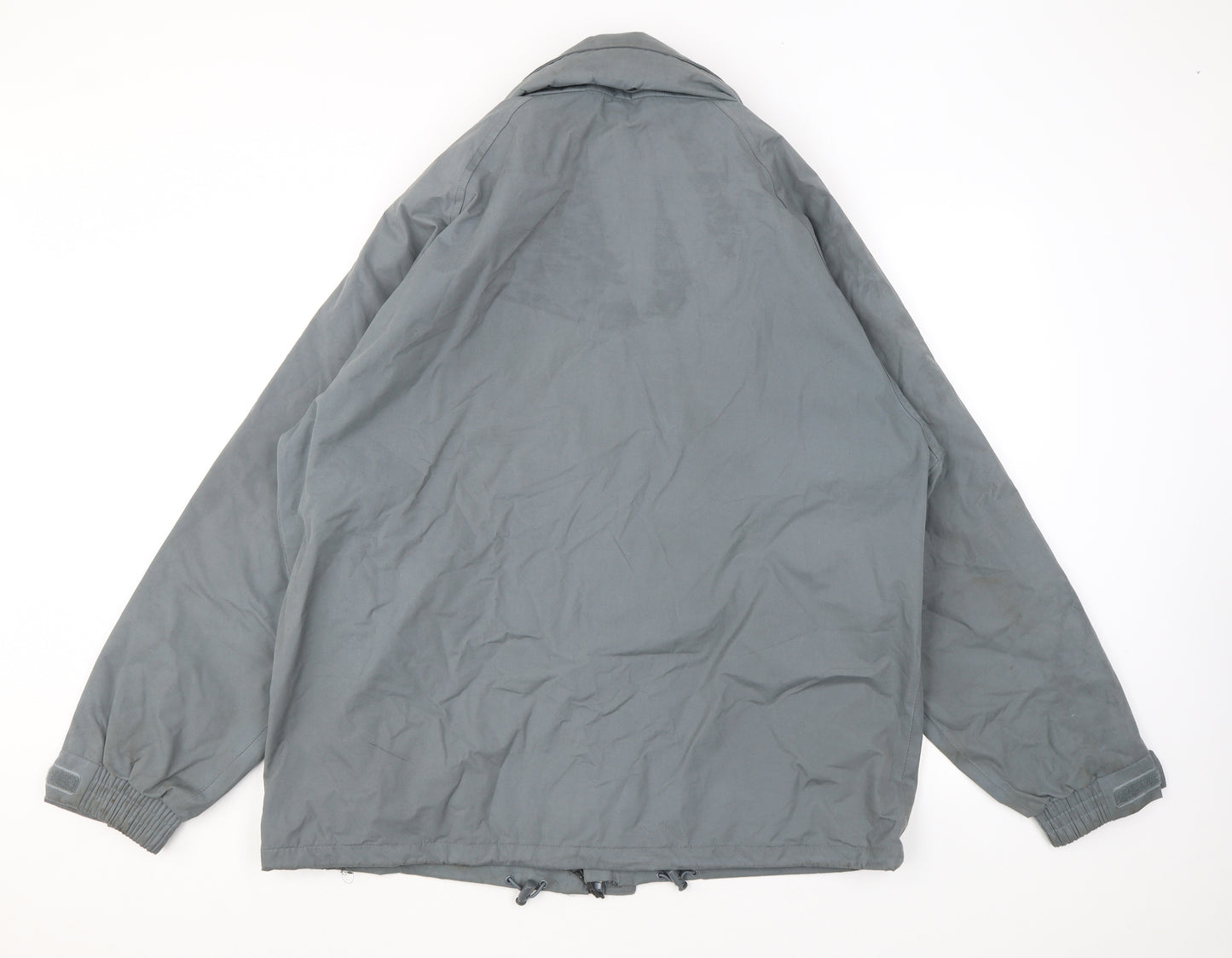 Trespass Mens Grey Anorak Coat Size L Zip