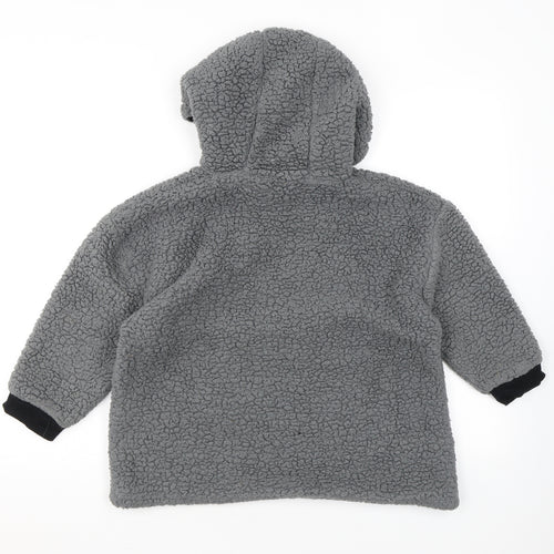 PlayStation Mens Grey Polyester Pullover Hoodie Size XS