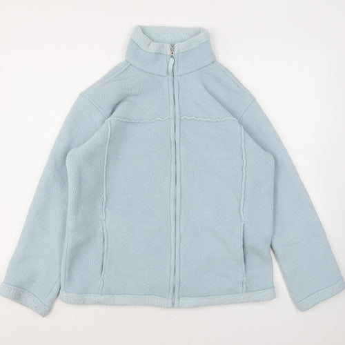 Marks and Spencer Womens Blue Jacket Size 12 Zip