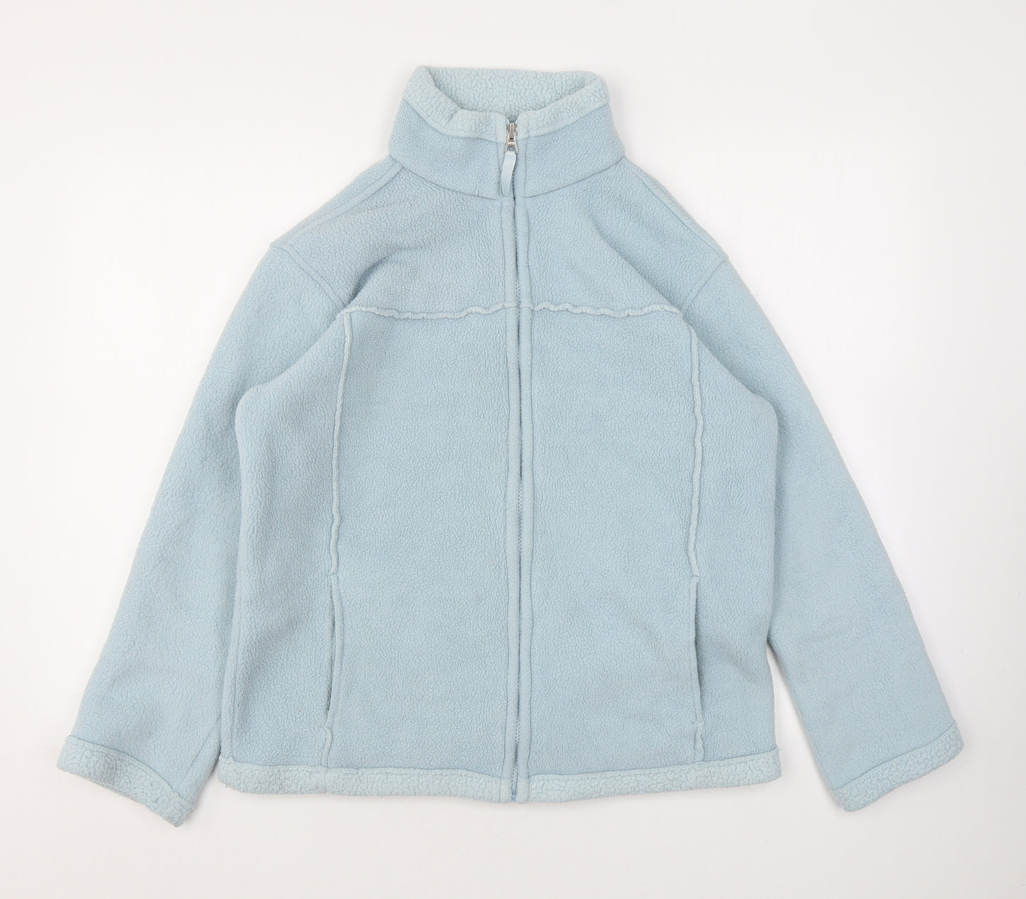 Marks and Spencer Womens Blue Jacket Size 12 Zip