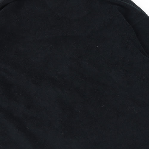 JERZEES Mens Black Jacket Size L Zip