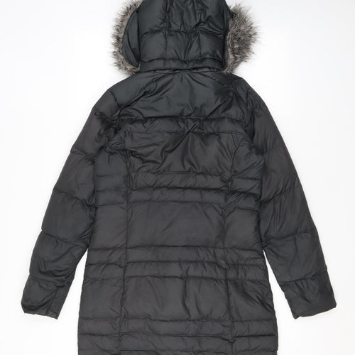 Columbia Mens Grey Puffer Jacket Coat Size XS Zip