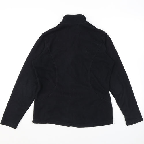 Marks and Spencer Womens Black Jacket Size 12 Zip