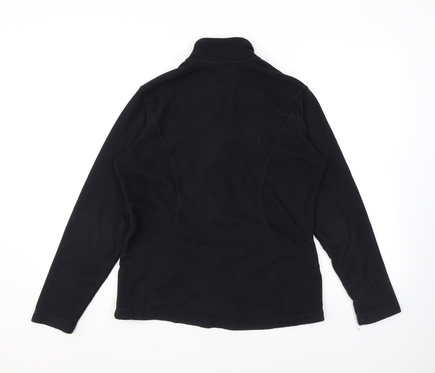 Marks and Spencer Womens Black Jacket Size 12 Zip