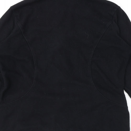 Marks and Spencer Womens Black Jacket Size 12 Zip