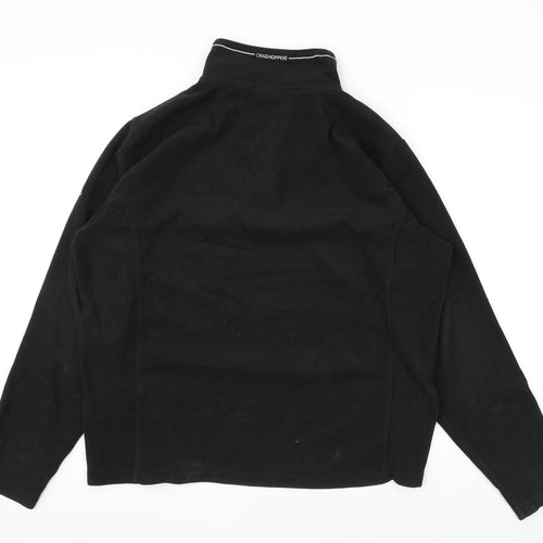 Craghoppers Mens Black Polyester Pullover Sweatshirt Size 2XL - Logo