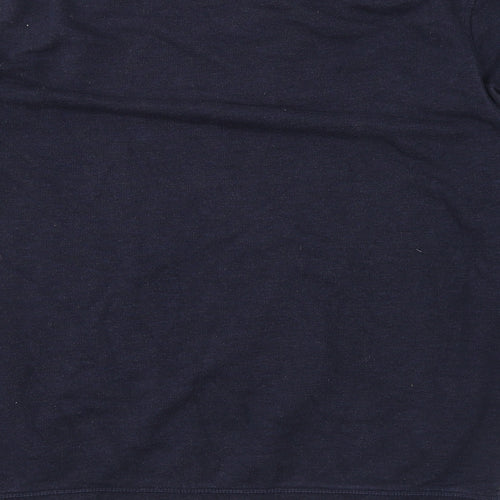 H&M Mens Black Cotton Pullover Sweatshirt Size L