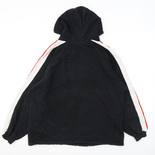 Rolling Stones Mens Black Cotton Pullover Hoodie Size L - Stones