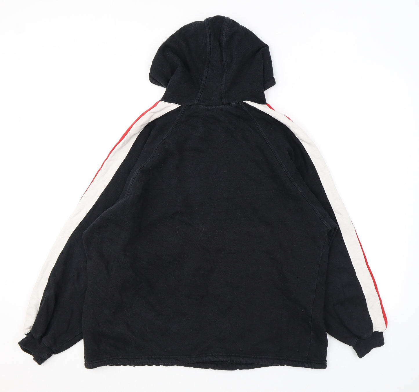 Rolling Stones Mens Black Cotton Pullover Hoodie Size L - Stones