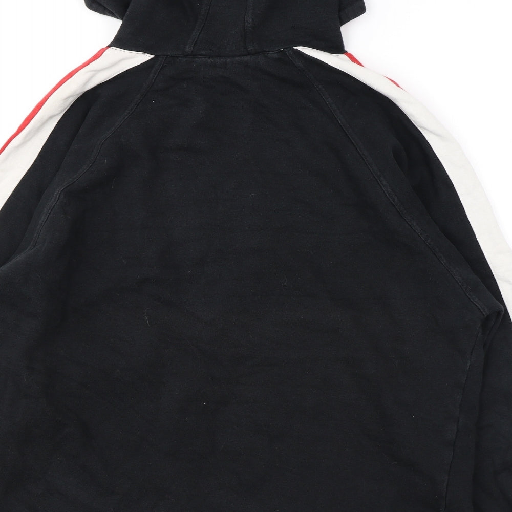 Rolling Stones Mens Black Cotton Pullover Hoodie Size L - Stones