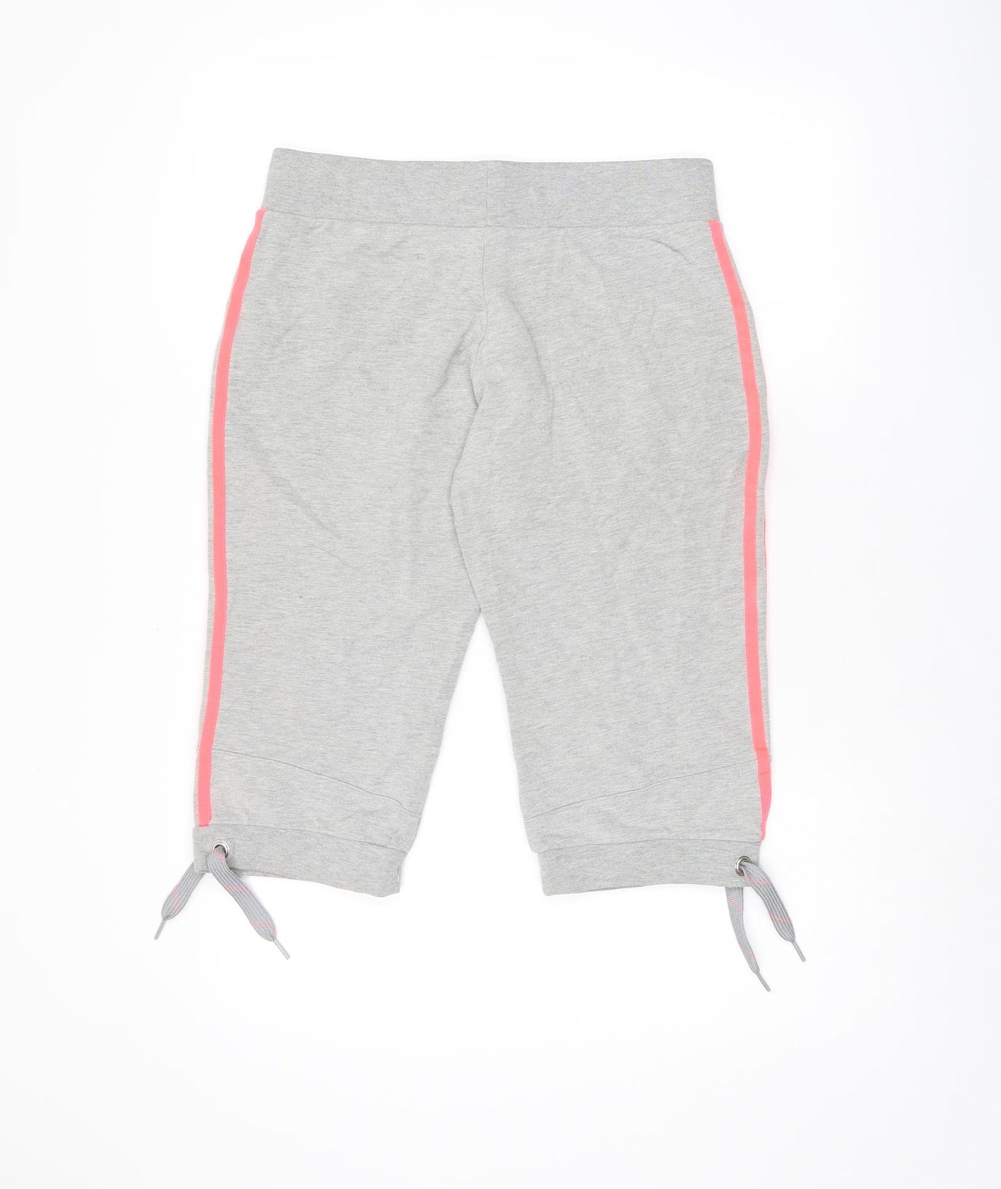 adidas Womens Grey Wool Bermuda Shorts Size 12 L16.5 in Regular