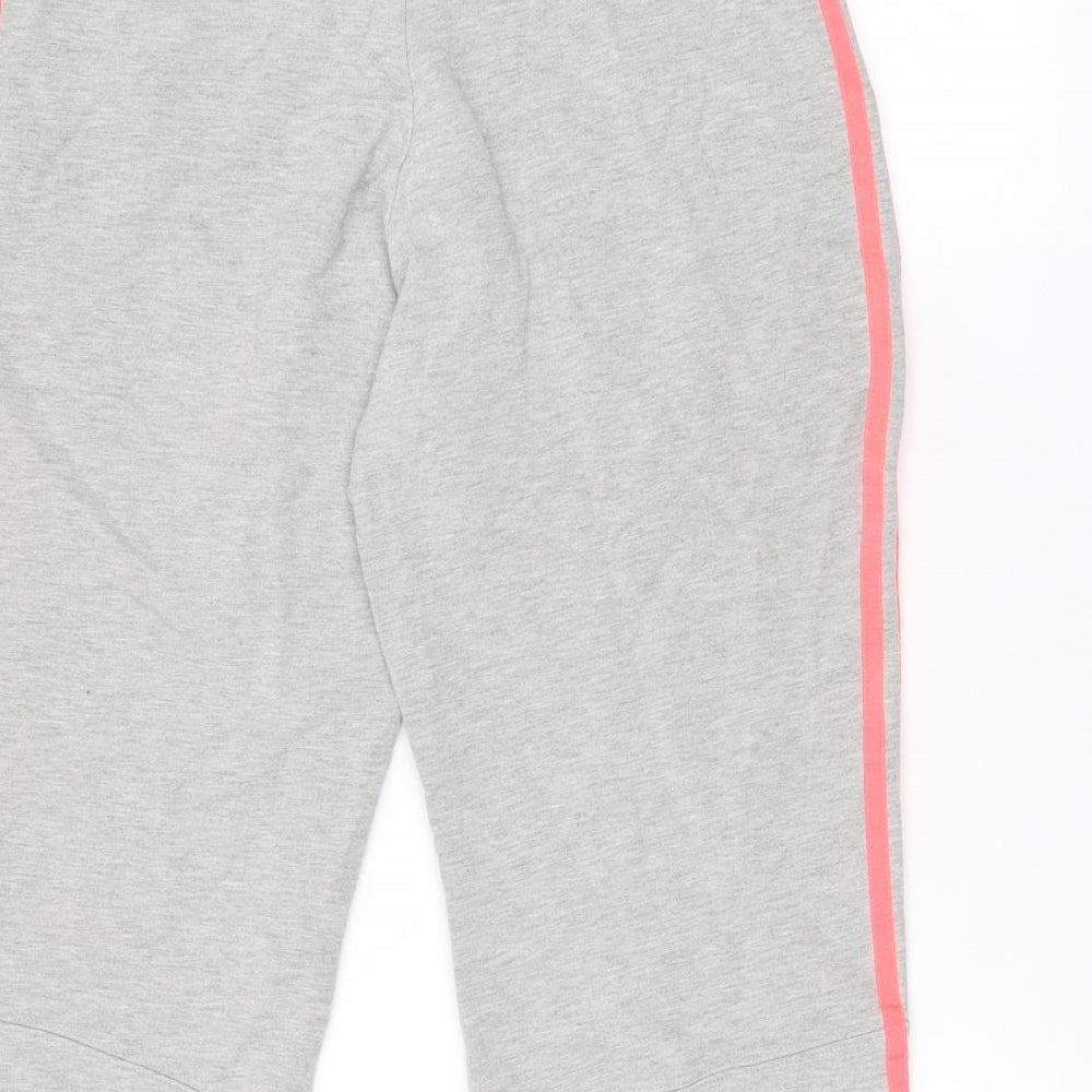 adidas Womens Grey Wool Bermuda Shorts Size 12 L16.5 in Regular
