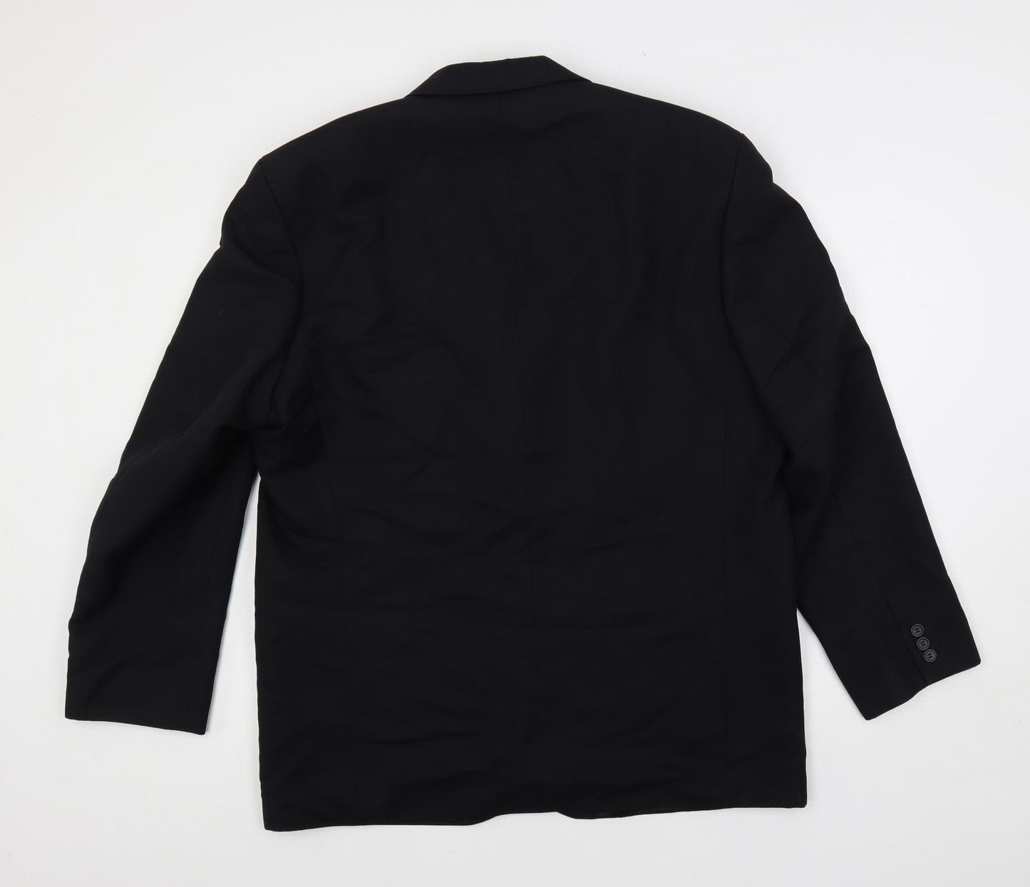 NEXT Mens Black Modal Jacket Suit Jacket Size 44 Regular