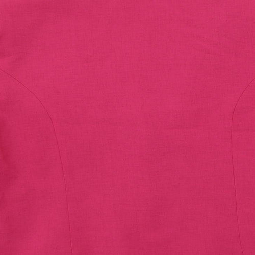 EWM Womens Pink Jacket Blazer Size 14 Button