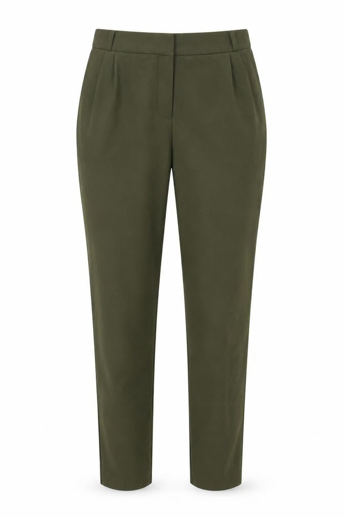 Missguided Womens Green Polyester Dress Pants Trousers Size 8 L29 in Regular Zip