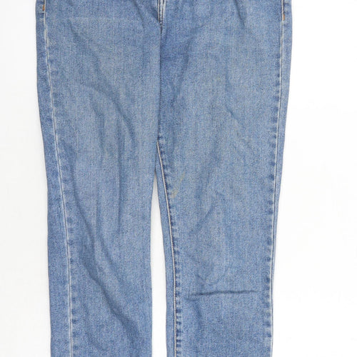 FOREVER 21 Womens Blue Cotton Skinny Jeans Size 30 in L27 in Regular Zip