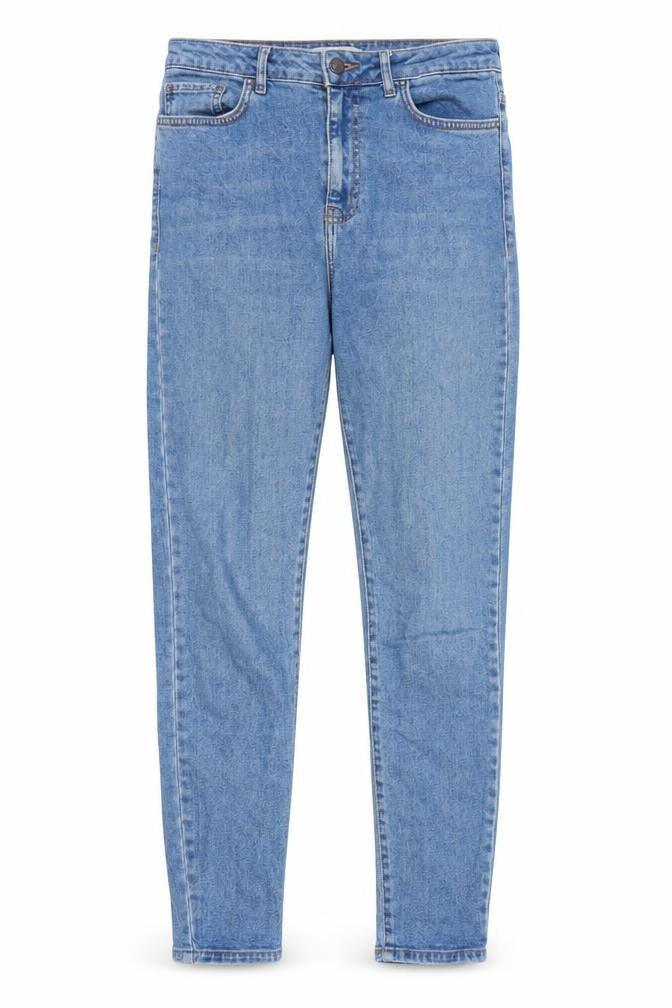 Forever 21 Womens Blue Cotton Skinny Jeans Size 30 in L27 in Regular Zip