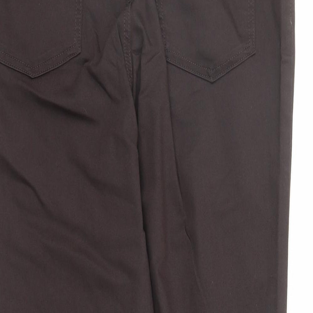 Marks and Spencer Womens Brown Cotton Jegging Jeans Size 18 L29 in Regular - Stretch