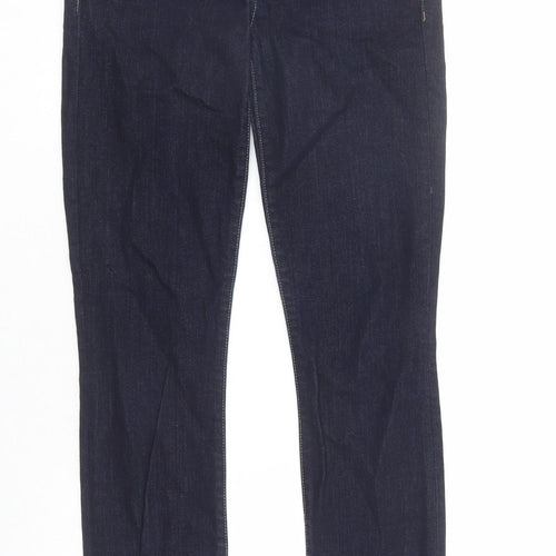Gap Womens Blue Cotton Skinny Jeans Size 30 in L29 in Regular Zip