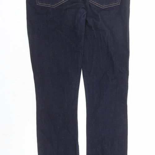 Gap Womens Blue Cotton Skinny Jeans Size 30 in L29 in Regular Zip