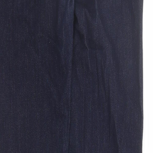 Gap Womens Blue Cotton Skinny Jeans Size 30 in L29 in Regular Zip