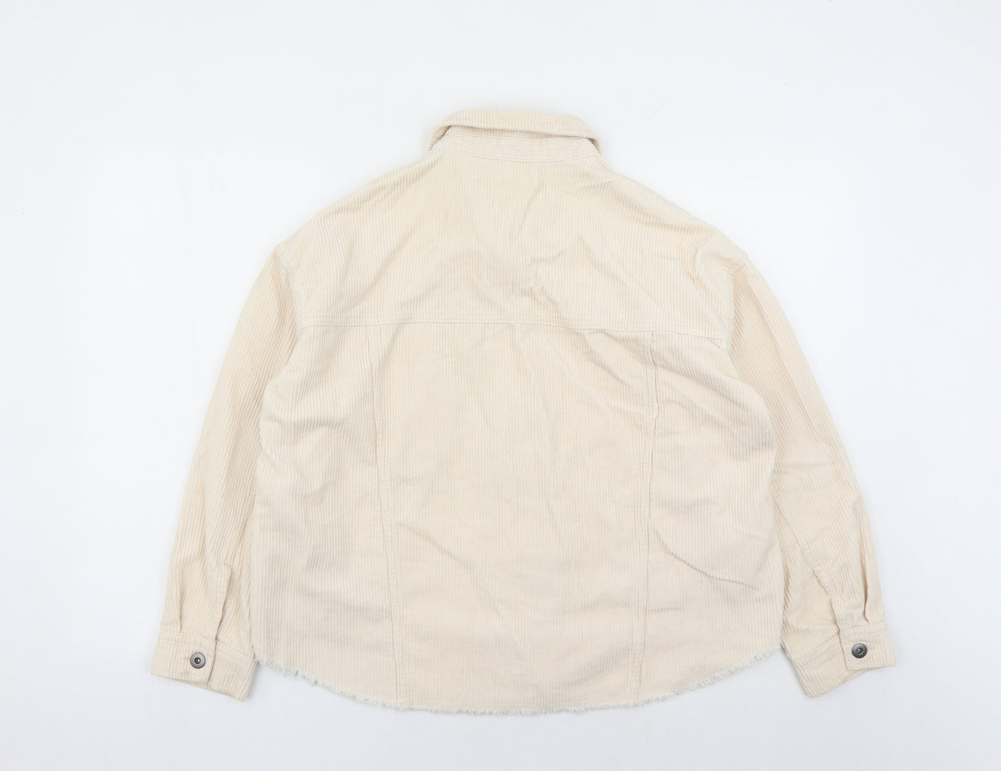 Zara Womens Beige Jacket Size XS Button