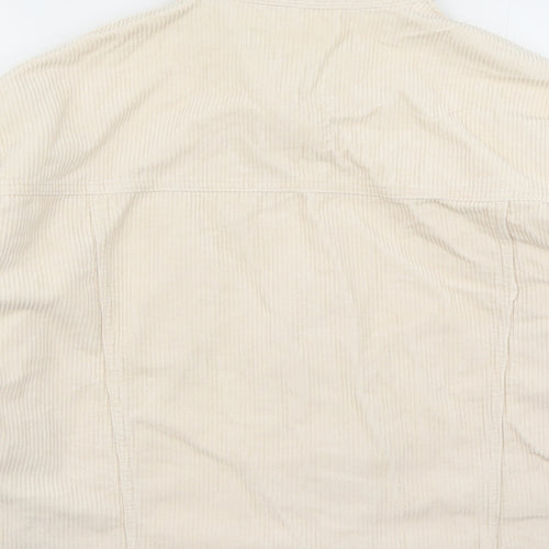 Zara Womens Beige Jacket Size XS Button