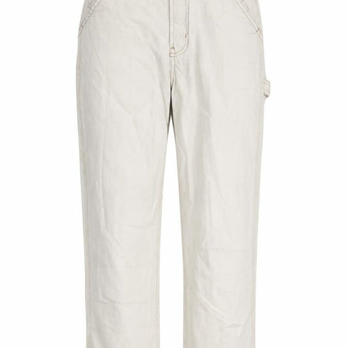 Gap Womens Beige Cotton Cropped Jeans Size 26 in L25 in Regular Zip