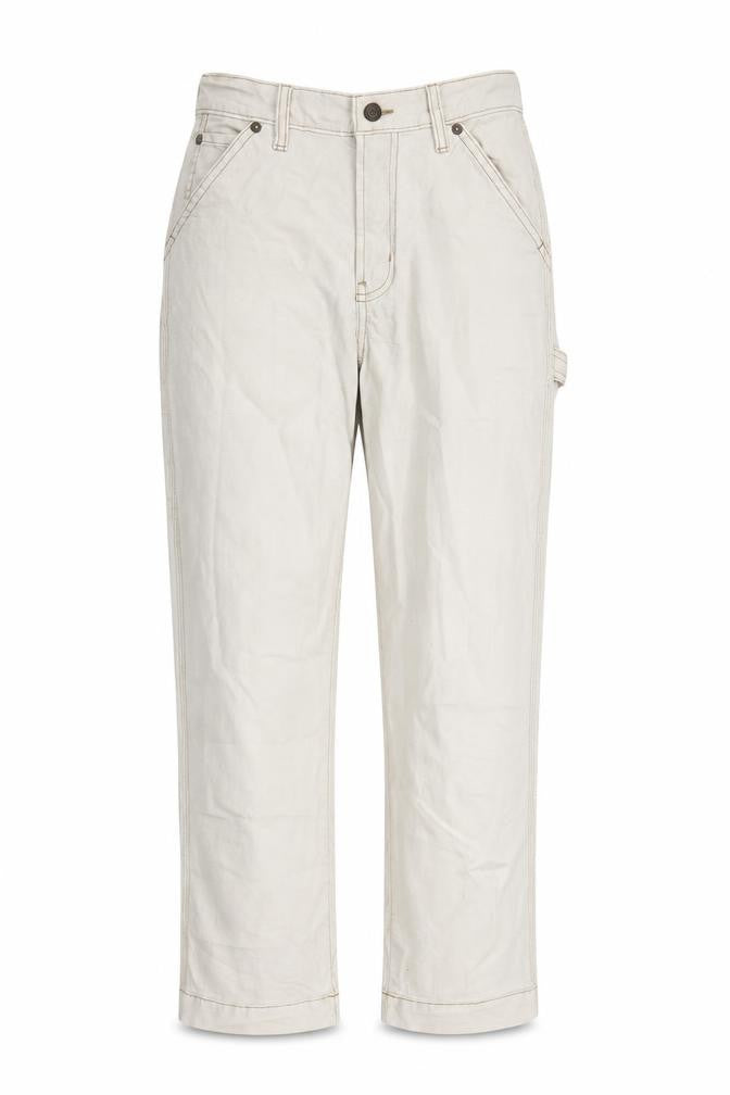 Gap Womens Beige Cotton Cropped Jeans Size 26 in L25 in Regular Zip