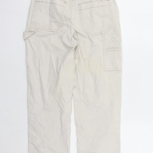 Gap Womens Beige Cotton Cropped Jeans Size 26 in L25 in Regular Zip