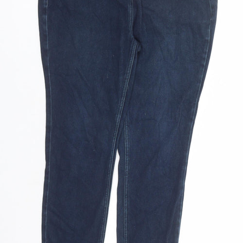 NEXT Womens Blue Cotton Jegging Jeans Size 12 L29 in Regular - Stretch