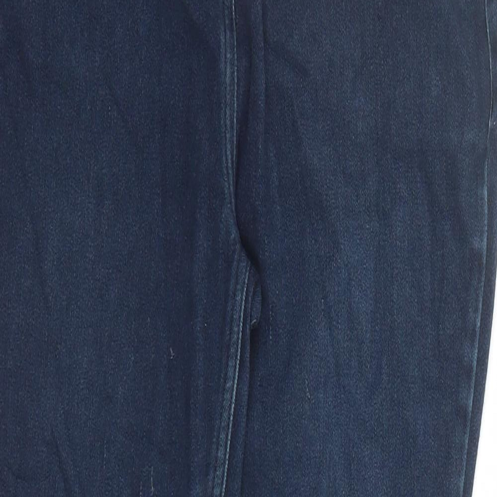 NEXT Womens Blue Cotton Jegging Jeans Size 12 L29 in Regular - Stretch