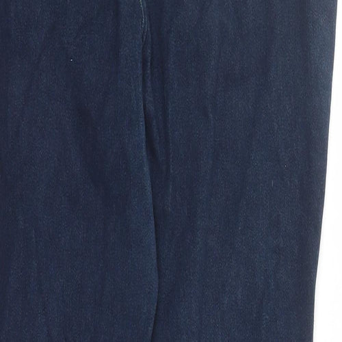 NEXT Womens Blue Cotton Jegging Jeans Size 12 L29 in Regular - Stretch