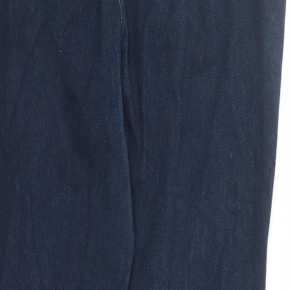 NEXT Womens Blue Cotton Jegging Jeans Size 12 L29 in Regular - Stretch